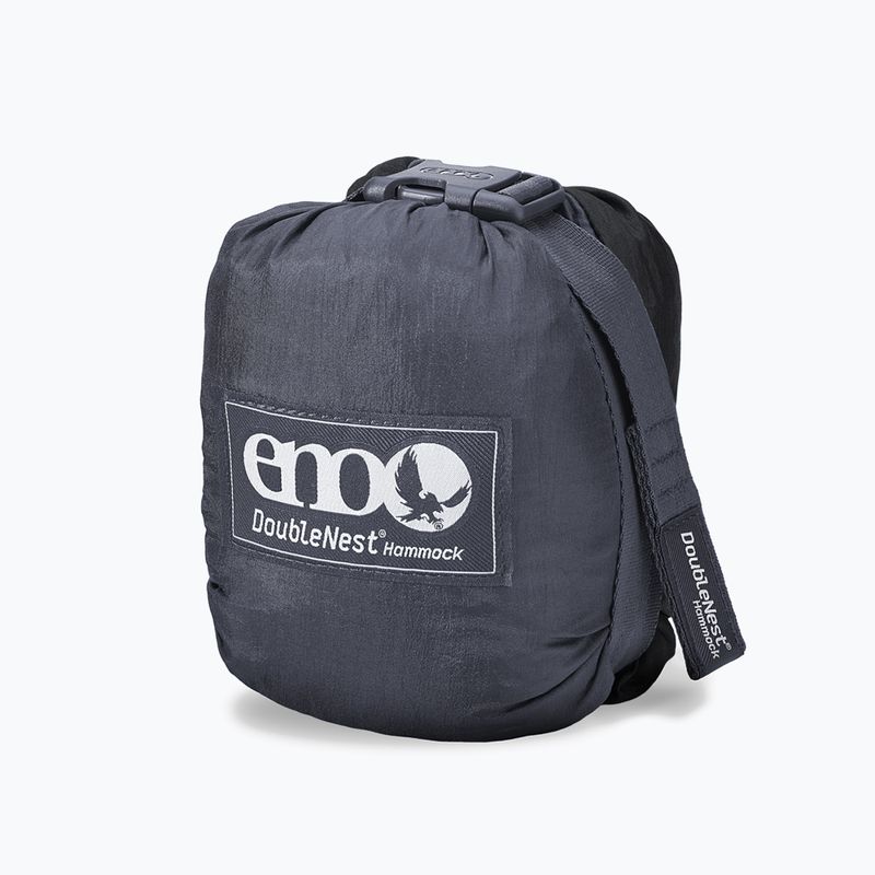 Hamak turystyczny ENO DoubleNest charcoal/black 2