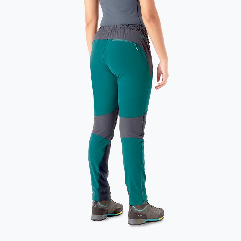 Spodnie damskie Rab Torque sagano green 2