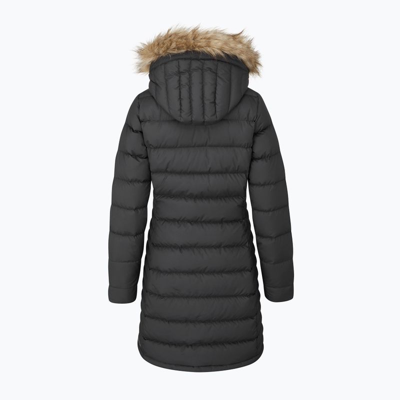 Płaszcz puchowy damski Rab Deep Cover Parka black 4