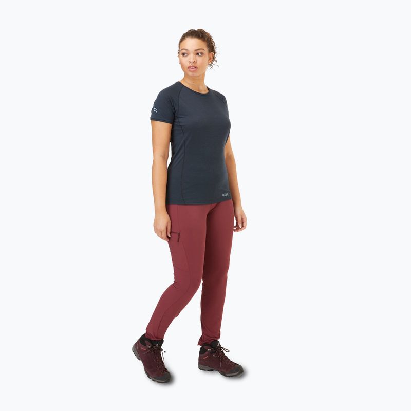 Spodnie softshell damskie Rab Elevation deep heather 2