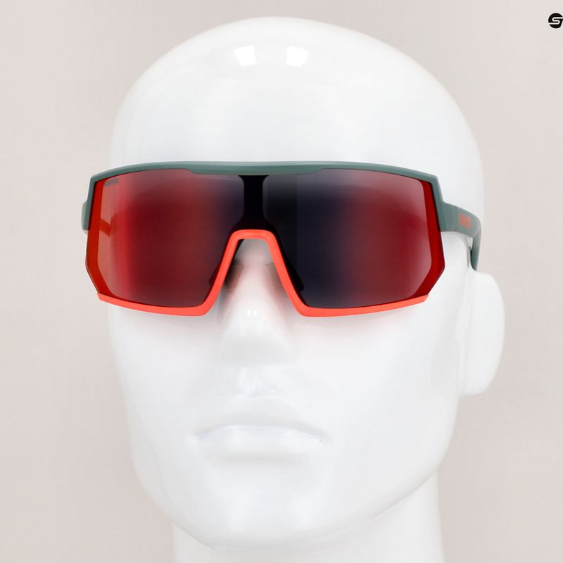Okulary przeciwsłoneczne UVEX Sportstyle 235 moss grapefruit matt/mirror red 11
