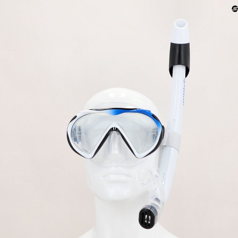Zestaw do snorkelingu Aqualung Compass Set black/white 17