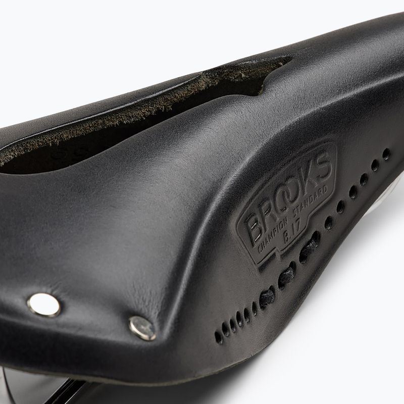Siodełko rowerowe Brooks England B17 Carved black 6