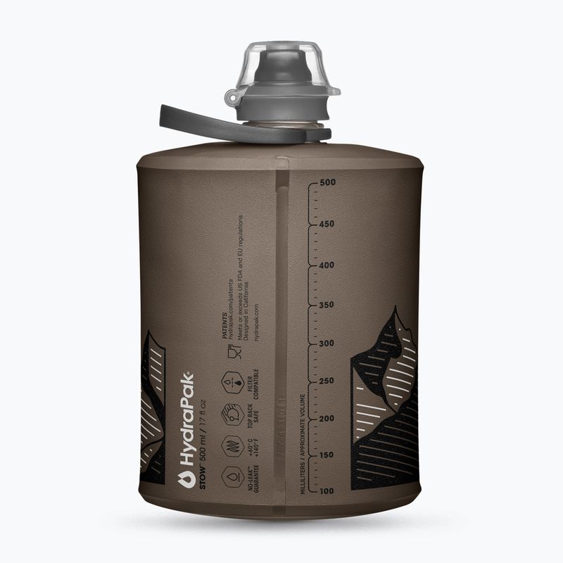 Butelka turystyczna HydraPak Stow 500 ml mammoth grey 2