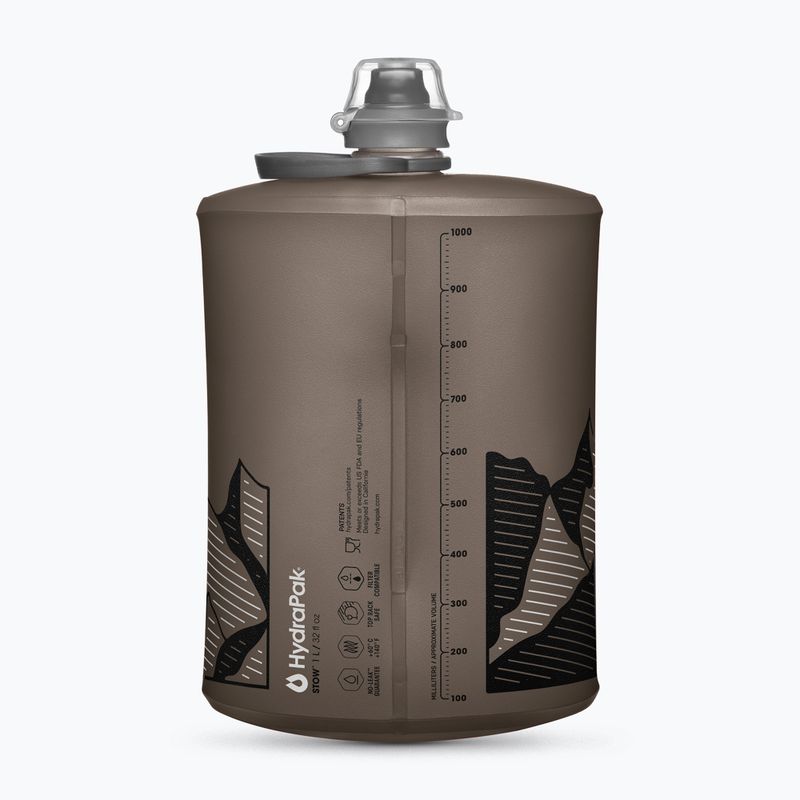 Butelka turystyczna HydraPak Stow 1000 ml mammoth grey 2