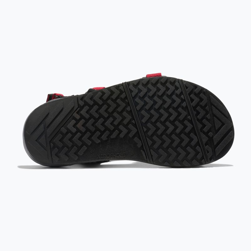 Sandały barefoot dziecięce Xero Shoes Z-Trail charcoal/red pepper 13