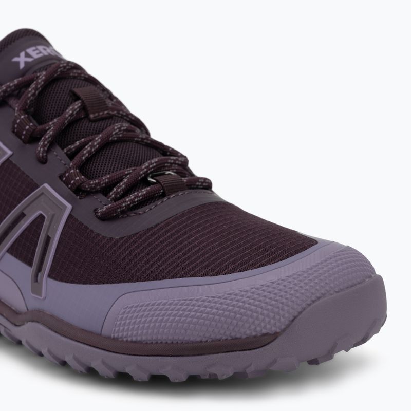 Buty barefoot damskie Xero Shoes Scrambler Trail Low WP Plum perfect/sage purple 7