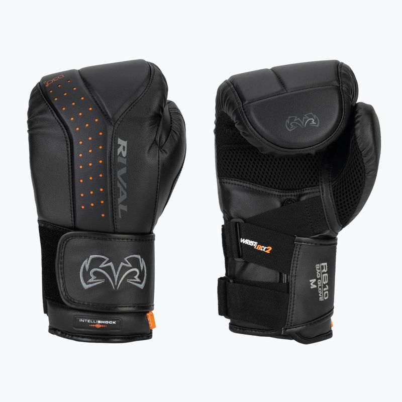 Rękawice bokserskie Rival RB10 Intelli-Shock Bag black