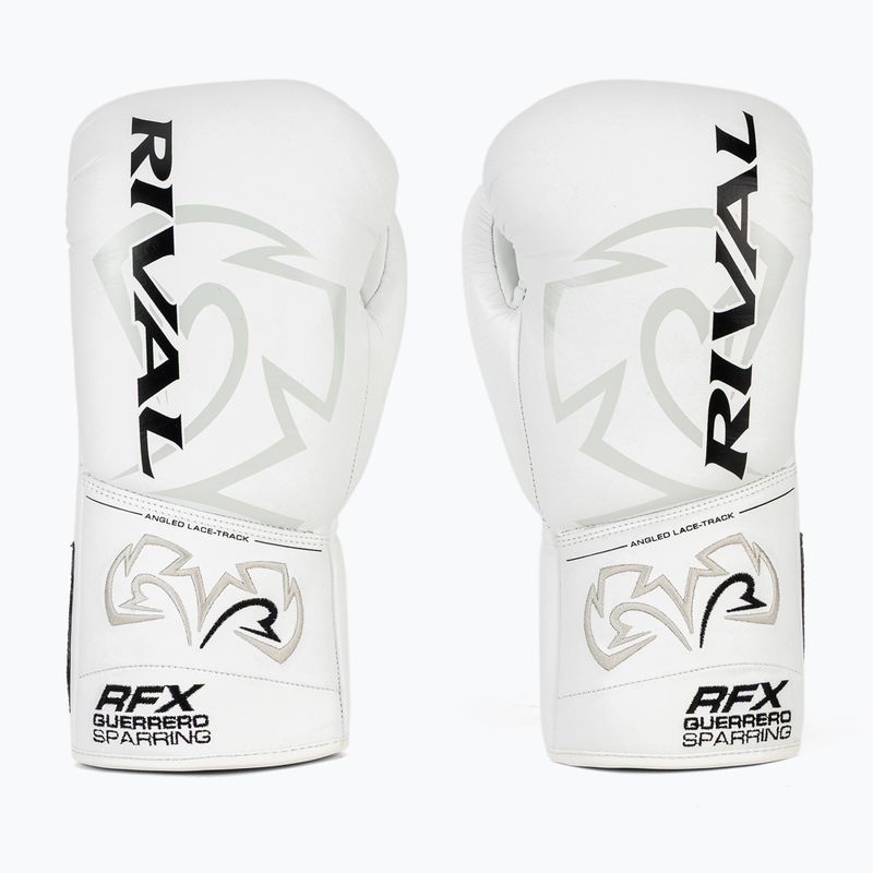 Rękawice bokserskie Rival RFX-Guerrero Sparring-SF-H white 2