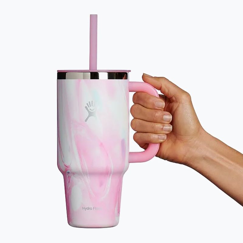 Kubek termiczny Hydro Flask Travel Tumbler Jelly 945 ml pink swirl 3