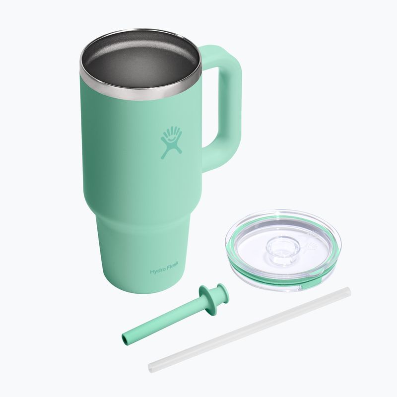 Kubek termiczny Hydro Flask Travel Tumbler Clear LID 945 ml mermaid green 4