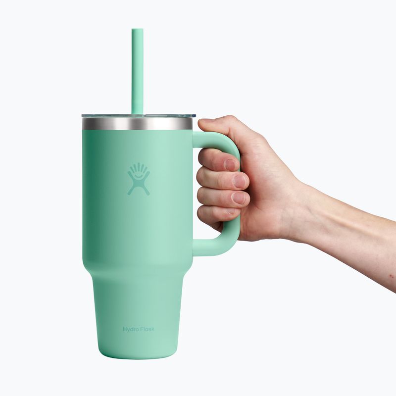 Kubek termiczny Hydro Flask Travel Tumbler Clear LID 945 ml mermaid green 5
