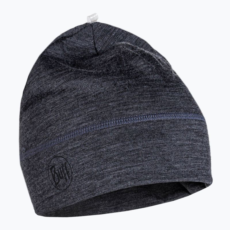 Czapka zimowa BUFF Lightweight Merino Wool solid grey 2
