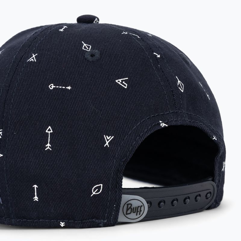 Czapka z daszkiem dziecięca BUFF Baseball arrows denim 4