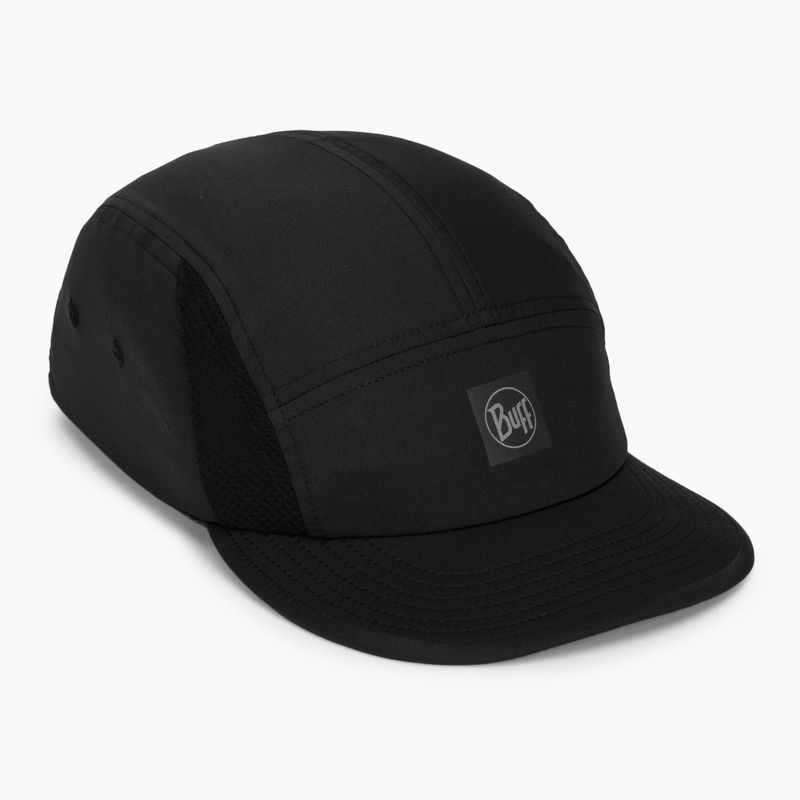 Czapka z daszkiem BUFF 5 Panel Go solid black