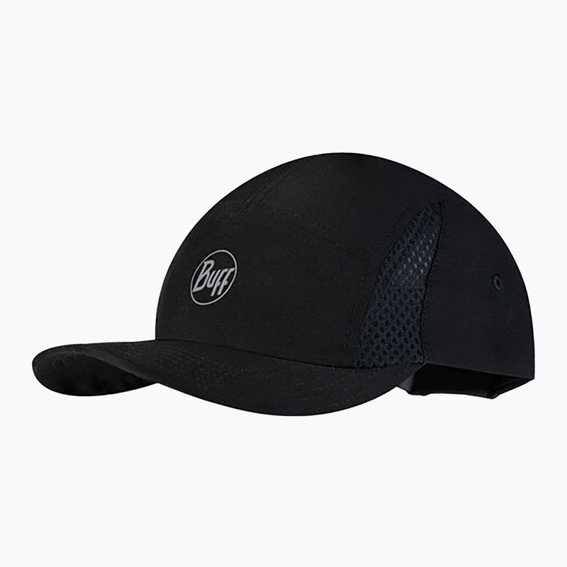 Czapka z daszkiem BUFF 5 Panel Go solid black 5