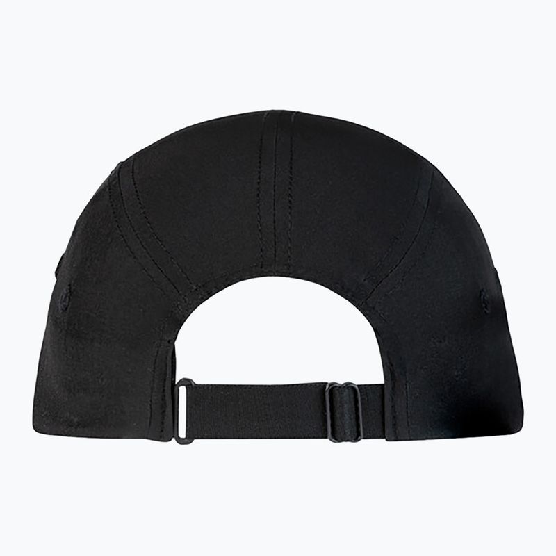 Czapka z daszkiem BUFF 5 Panel Go solid black 6