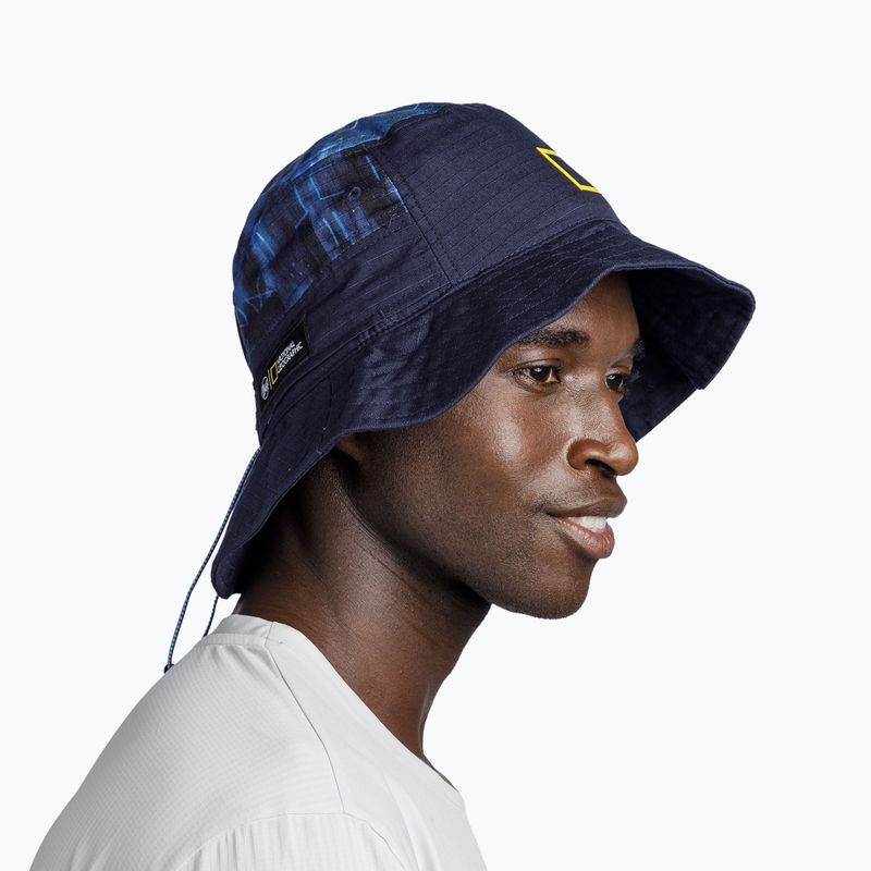 Kapelusz BUFF Sun Bucket Unrel blue 5
