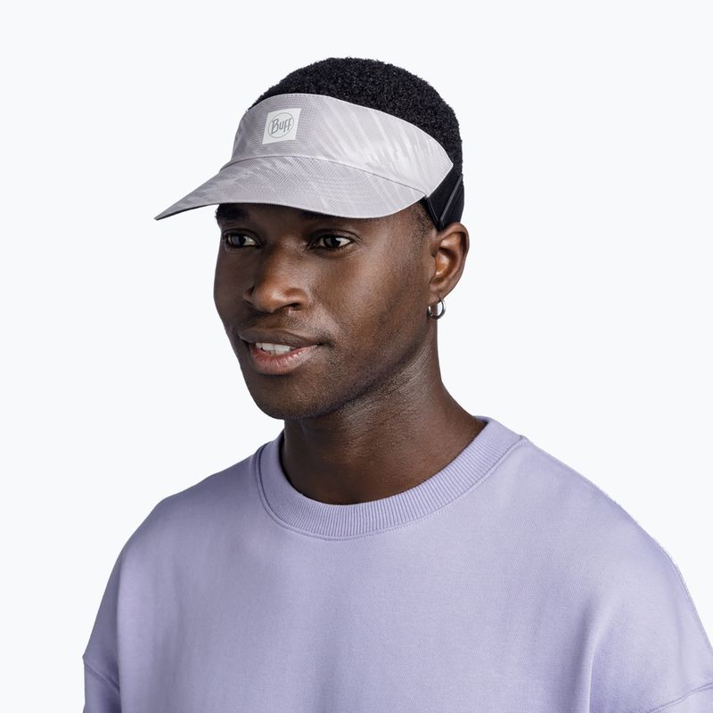Daszek do biegania BUFF Go Visor Jaru light grey 7