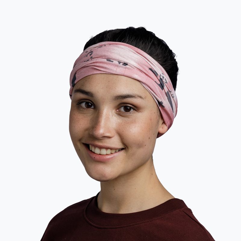 Chusta wielofunkcyjna BUFF Original Ecostretch nerody pale pink 4