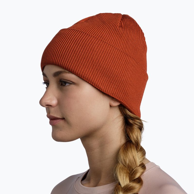 Czapka zimowa BUFF Crossknit cinnamon 4