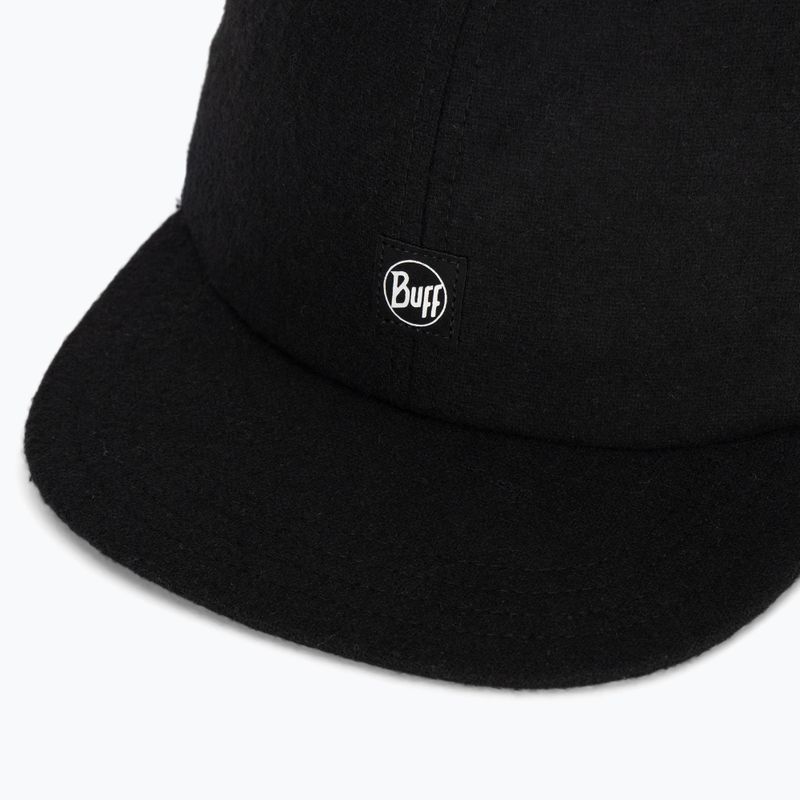 Czapka z daszkiem BUFF Pack Chill Baseball solid black 3