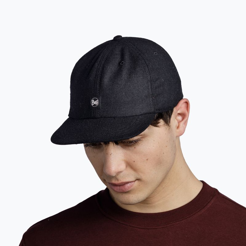 Czapka z daszkiem BUFF Pack Chill Baseball solid black 4