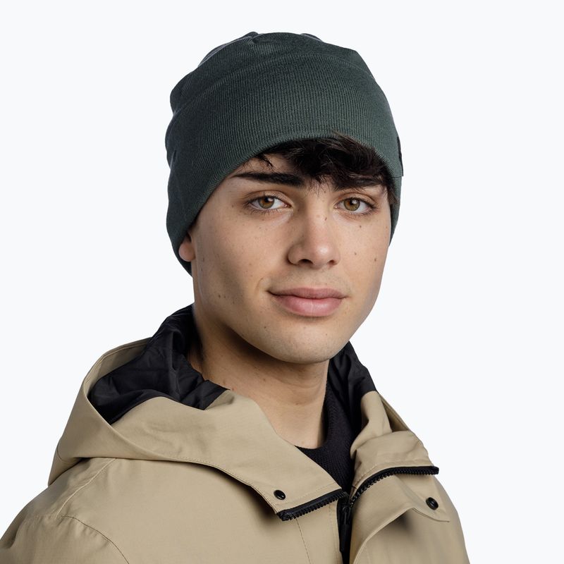 Czapka zimowa BUFF Knitted Niels Evo silversage 3