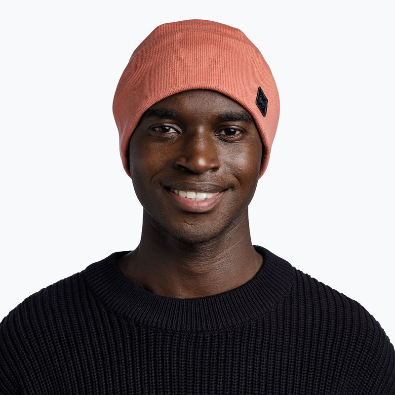 Czapka zimowa BUFF Knitted Niels Evo crimson 3