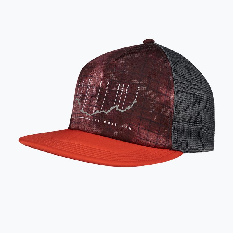 Czapka z daszkiem BUFF Explore Trucker bonsy terracota 5