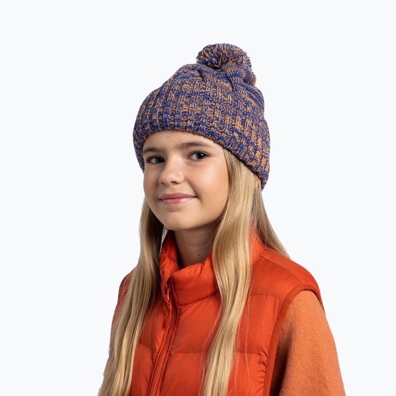 Czapka zimowa dziecięca BUFF Knitted & Fleece Blein ultramarine 3