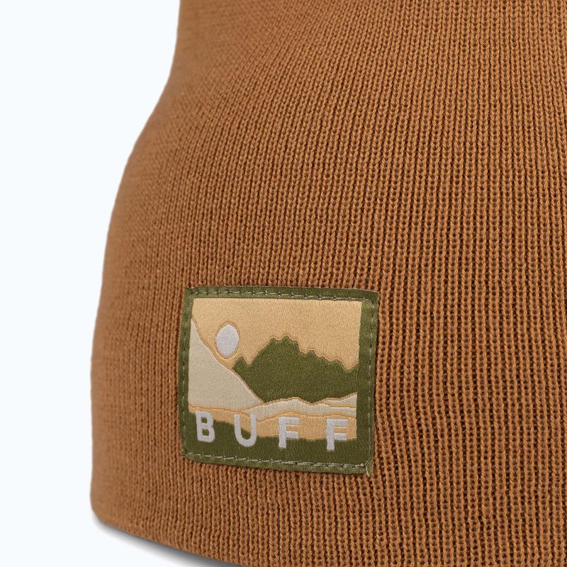 Czapka zimowa BUFF Knitted Lilon Long peanut 2