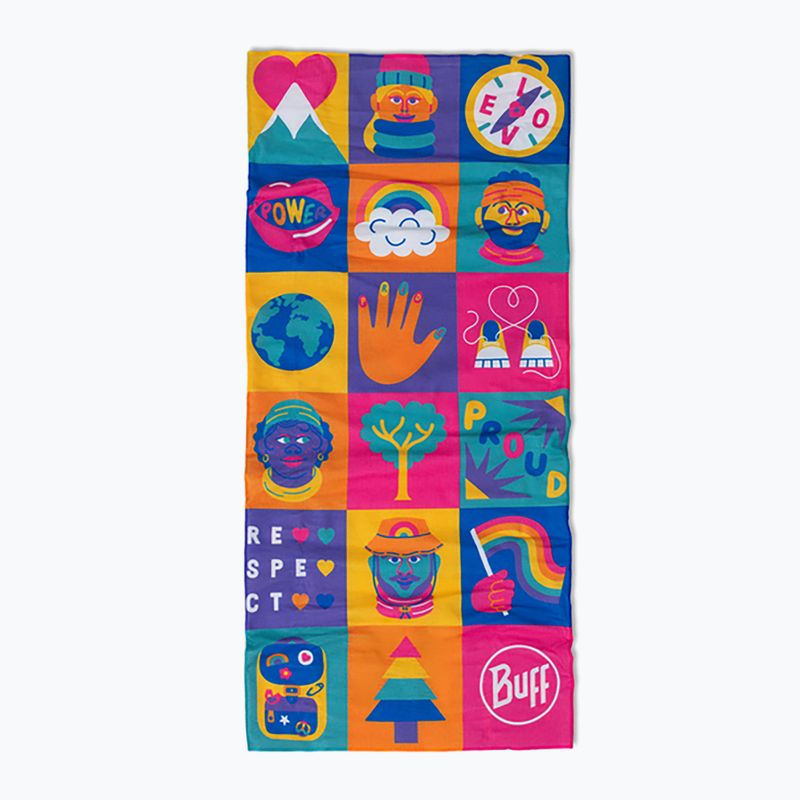 Chusty wielofunkcyjne BUFF Coolnet UV Twin Pack Pride multicolor 4