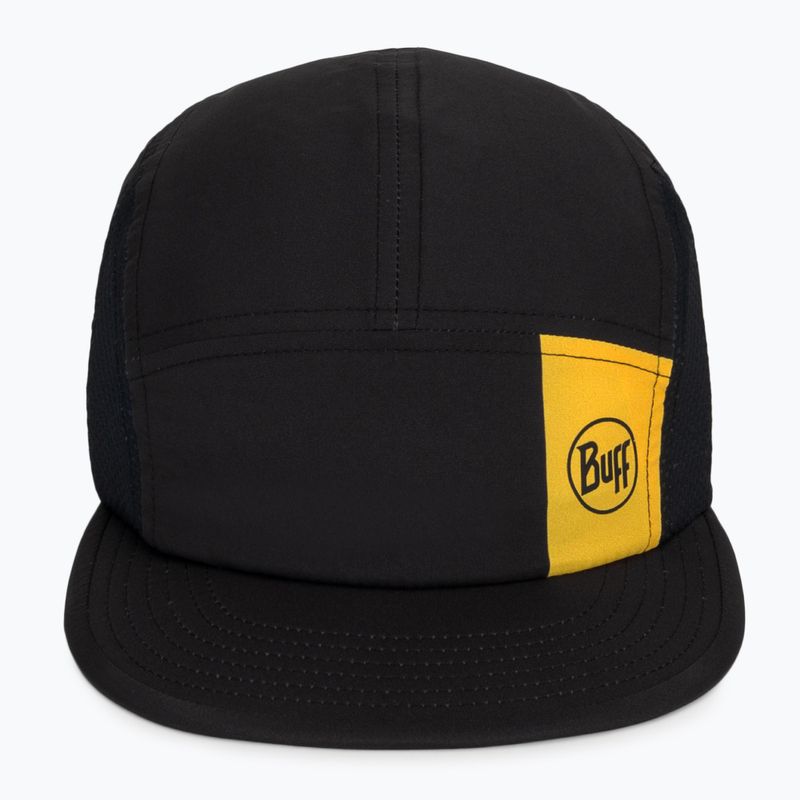 Czapka z daszkiem BUFF 5 Panel Go logo black 2