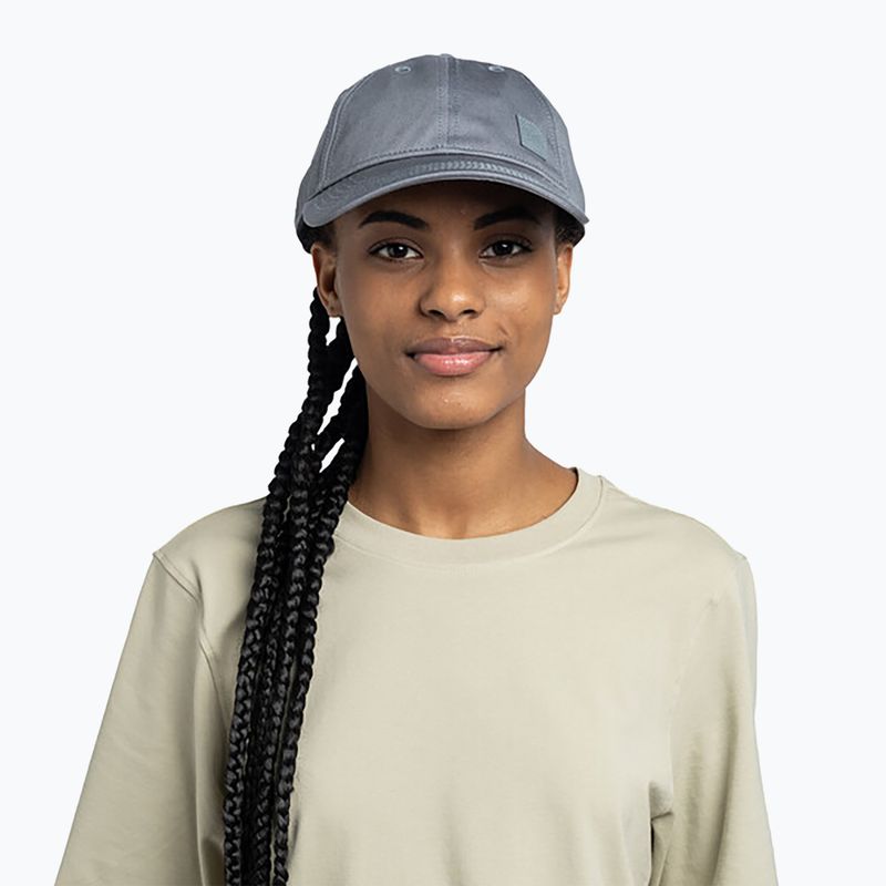 Czapka z daszkiem BUFF Baseball solid ash 4