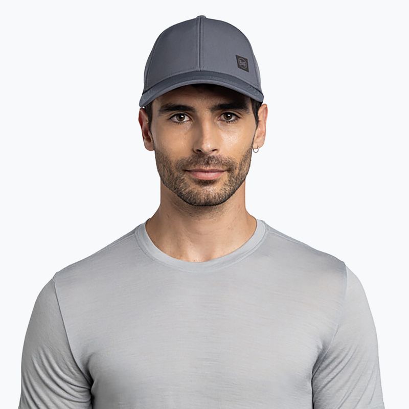 Czapka z daszkiem BUFF Summit Solid ash 4