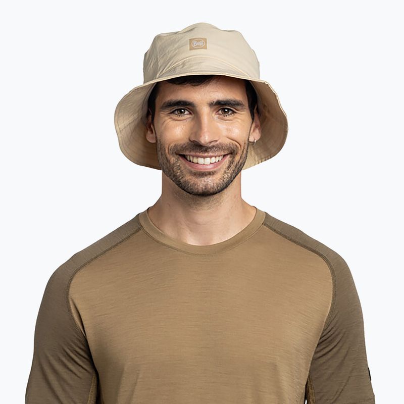 Kapelusz BUFF Adventure Bucket Solid sand 5