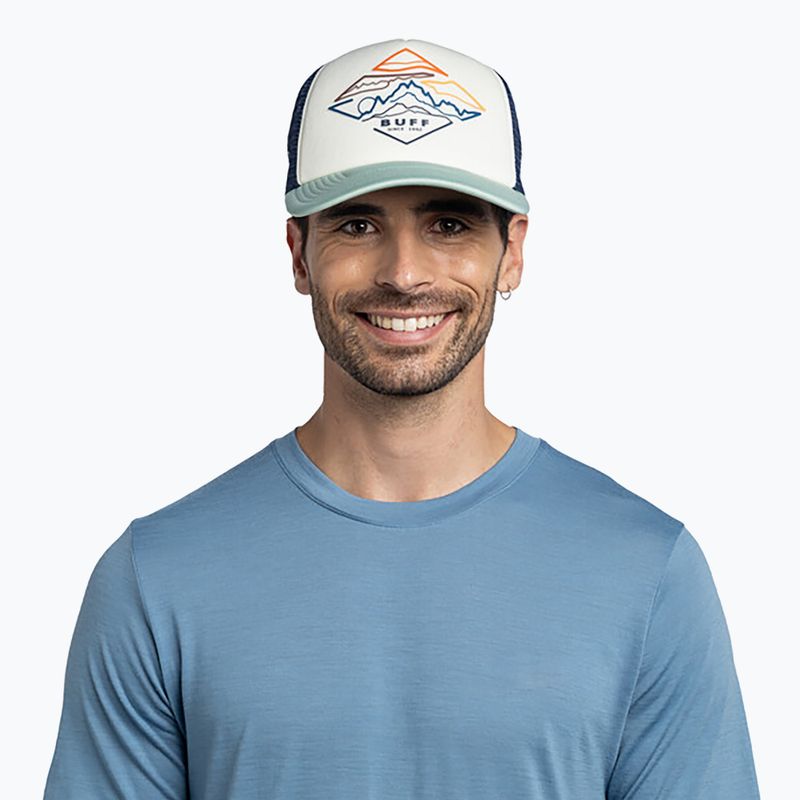 Czapka z daszkiem BUFF Trucker Luster flint 4