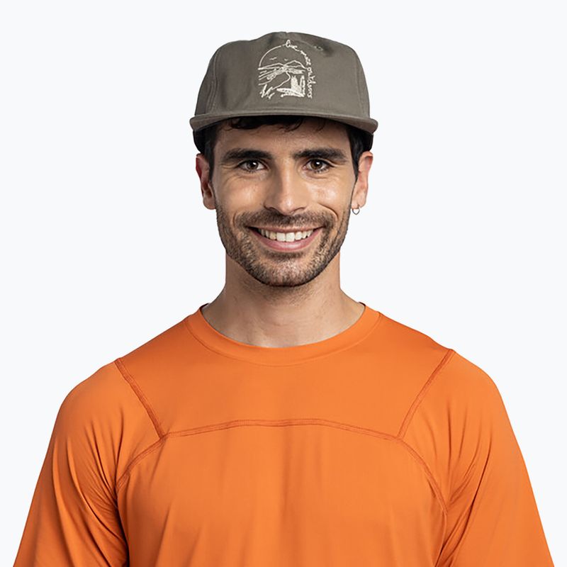 Czapka z daszkiem BUFF Trucker lander khaki 6
