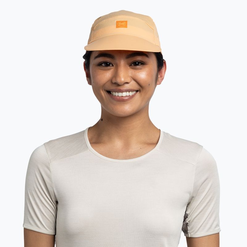 Czapka z daszkiem BUFF Pack Light solid apricot 2