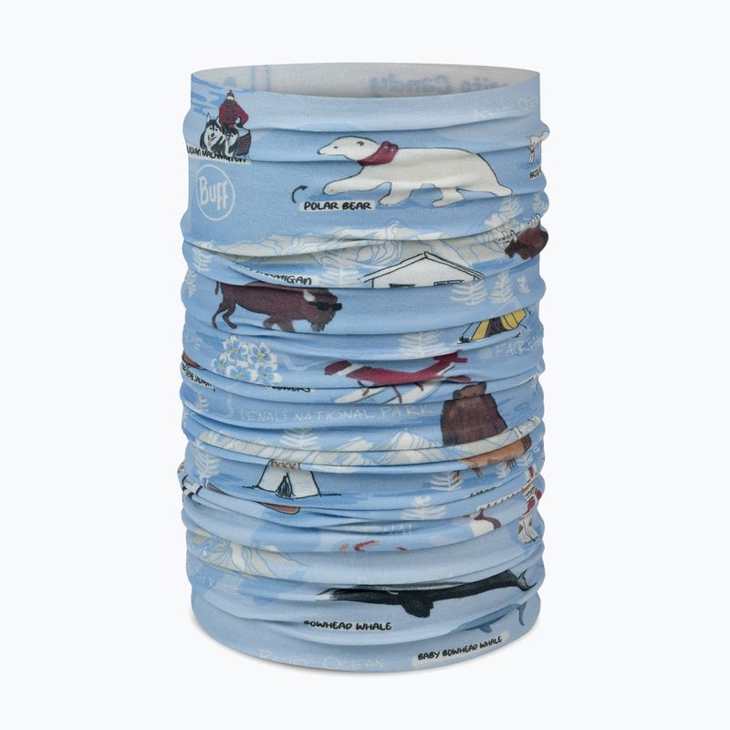 Chusta wielofunkcyjna dziecięca BUFF Original Ecostretch imus washed blue