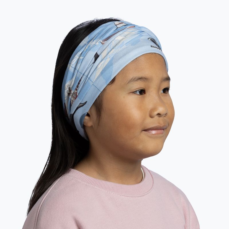 Chusta wielofunkcyjna dziecięca BUFF Original Ecostretch imus washed blue 4
