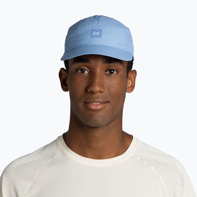 Czapka z daszkiem BUFF Speed solid glory blue 3