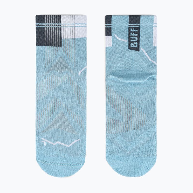 Skarpety BUFF CoolNet Quarter dusty blue 6