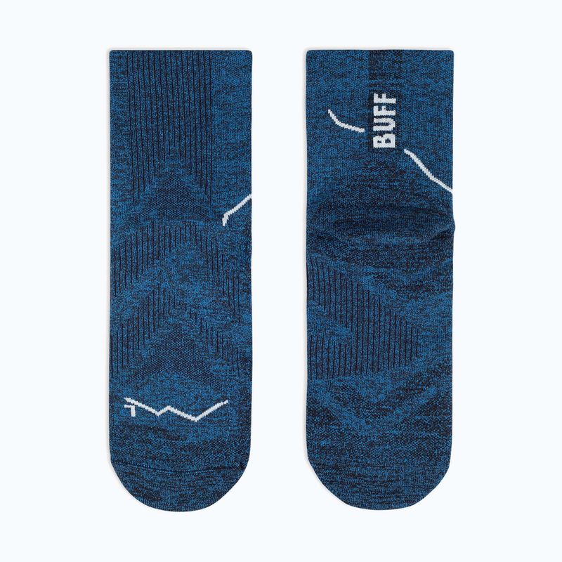 Skarpety BUFF Dryflx Quarter blue 3