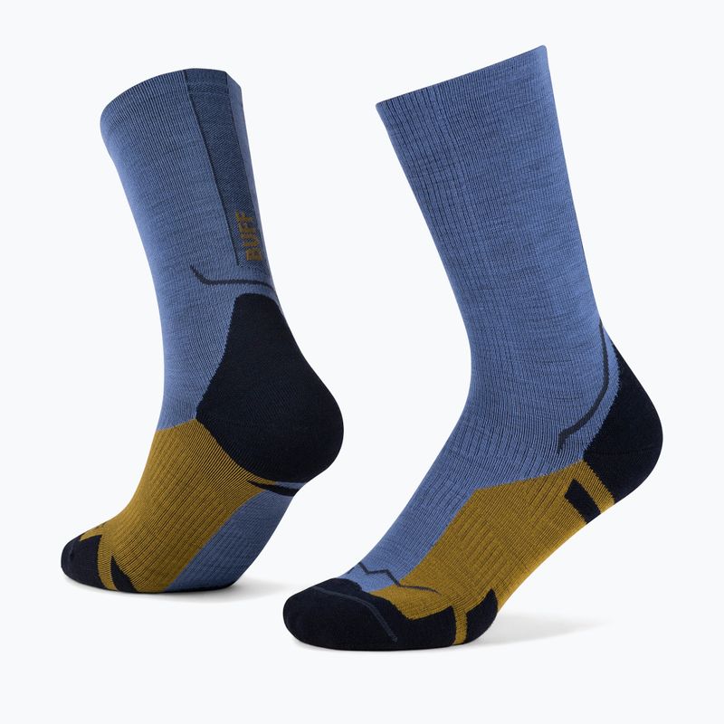 Skarpety BUFF Merino Lightweight Crew LWC4 blue 5