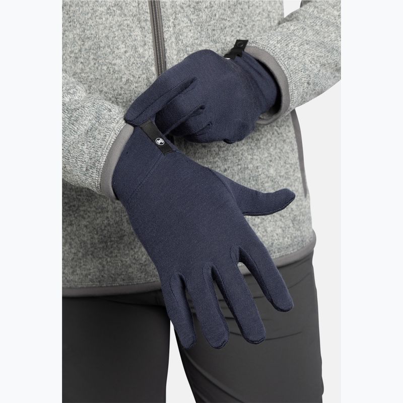 Rękawiczki BUFF Merino Midweight night blue 4