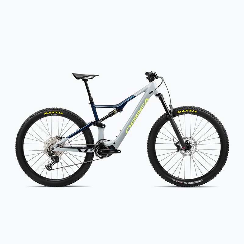 Rower elektryczny Orbea Rise H30 2023 iceberg grey/moondust blue 6