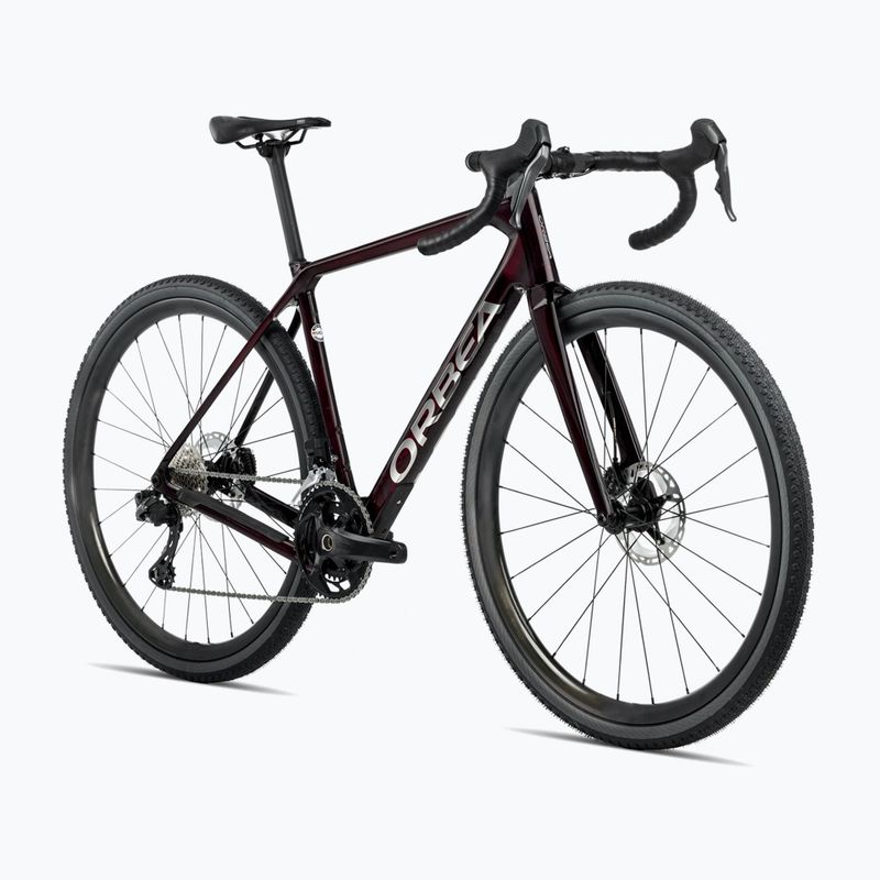 Rower gravelowy Orbea Terra M30 Team 2025 wine red carbon view 2