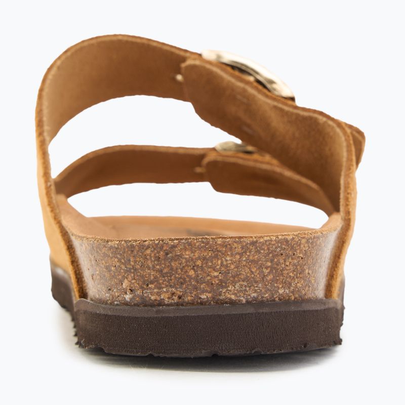Klapki damskie Genuins Hawaii Velour camel 6